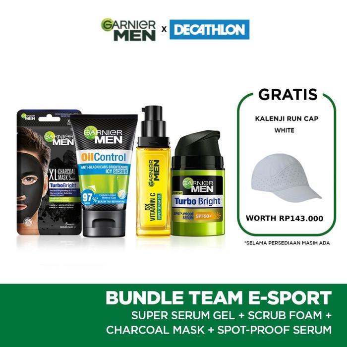 Gambar Garnier Men Bundle Team E-sport - FREE Run Cap dari Garnier Men Official Store undefined Tokopedia