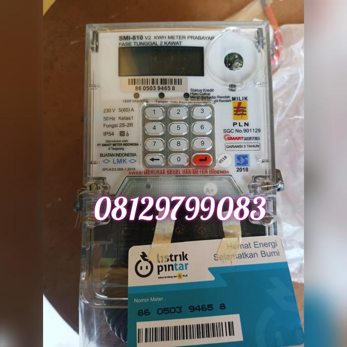 Gambar KWH METER METERAN PULSA LISTRIK VOUCHER PRABAYAR KOS KOSAN 1P 1 PHASE dari eco led lighting undefined Tokopedia