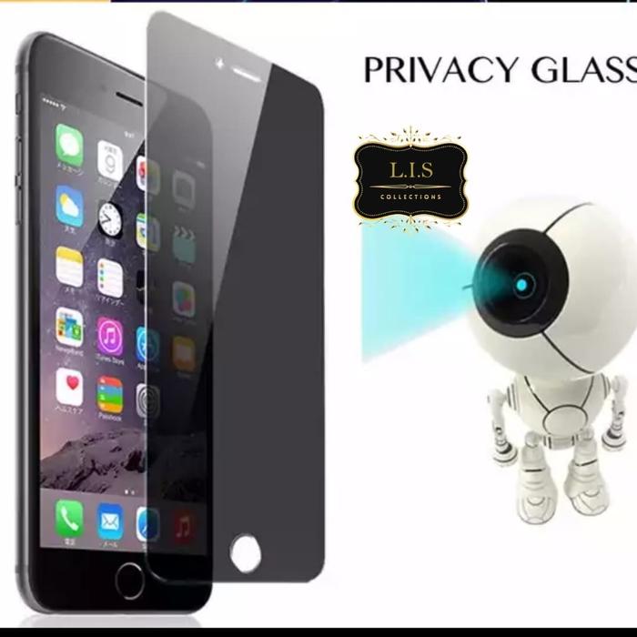 Jual TEMPERED GLASS IPHONE ANTI SPY HD PRIVACY GLASS SCREEN