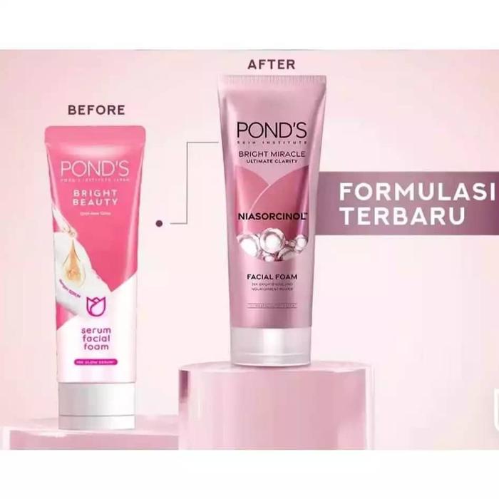 Gambar Ponds Bright Beauty Serum Facial Wash 100ML dari Nsbeautybdg undefined Tokopedia