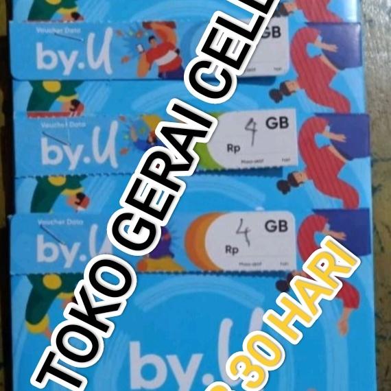 Gambar VOUCHER BY-U 7 GB 30 HARI dari GERAI_CELLULER1622 undefined Tokopedia