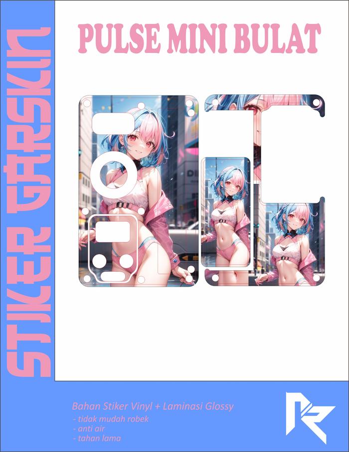 Gambar STIKER ANIME PULSE AIO MINI/PRO KIT DAN PULSE AIO V1,V2,V5 - A, KOTAK MINI/PROK dari Forza07 store undefined Tokopedia