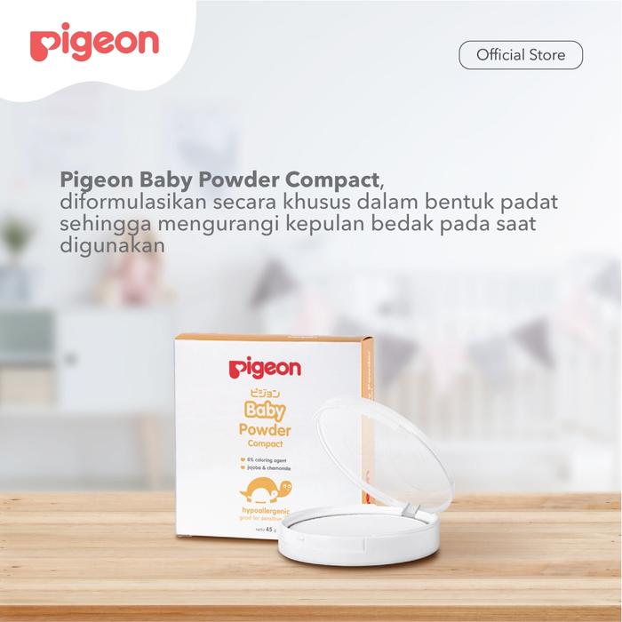 Gambar Pigeon / Bambi Bedak Padat Bayi - Daily Care Baby Compact Powder Cake - bambi, refil dari JJJstoree01 undefined Tokopedia