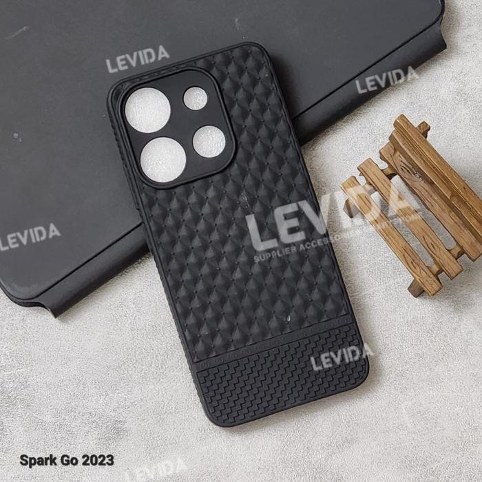 Gambar Case Tecno Spark Go 2023 Case Anti Licin New Design Case - 3D WOVEN dari Levida Official undefined Tokopedia