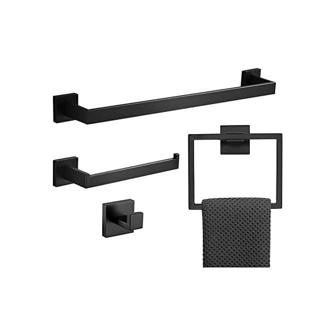 Gambar Hotsale 4Piece Bathroom Hardware Accessories Set Towel Bar Sets Inc dari Hadee Mall undefined Tokopedia