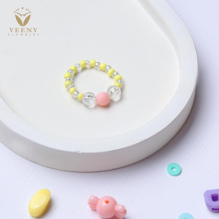 Gambar beads ring - Pink dari arthoshoppontianak undefined Tokopedia