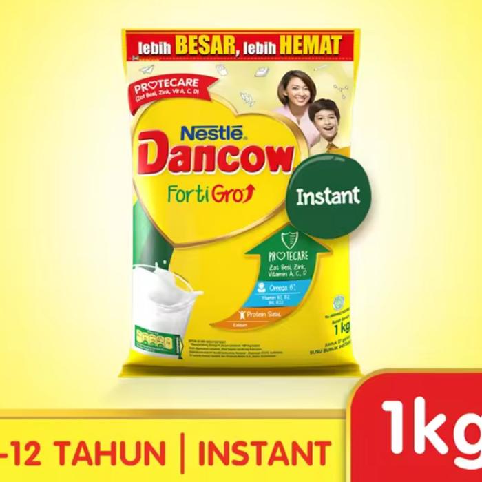 Gambar dancow fortigro instant 1 kg - Vanila dari Puspaind undefined Tokopedia