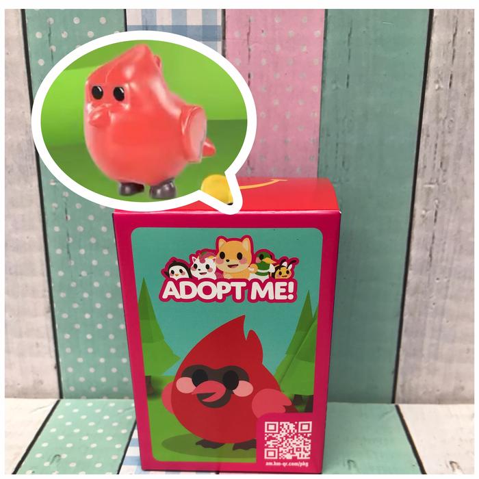 Gambar Mainan Happy Meal McD Adopt Me! Me Toy Toys baru new ori original - Red Cardinal dari ferlishopss undefined Tokopedia