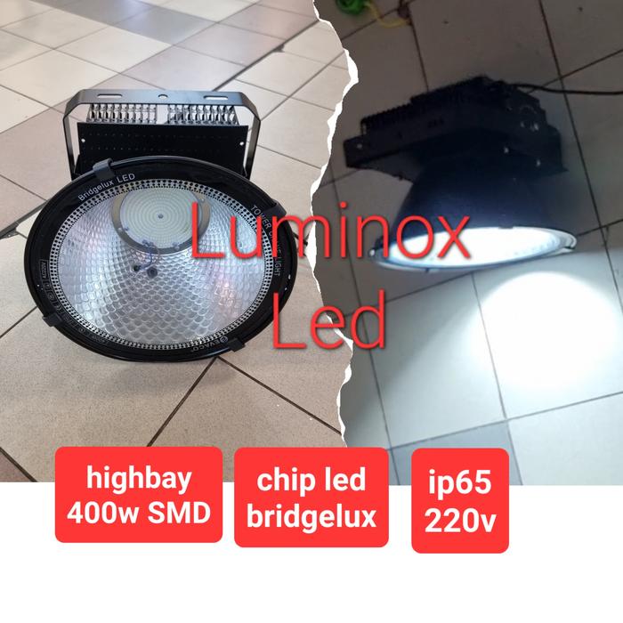 Gambar lampu sorot lapangan 400 watt 400w high bay 400watt sorot gedung 400w dari luminox led undefined Tokopedia