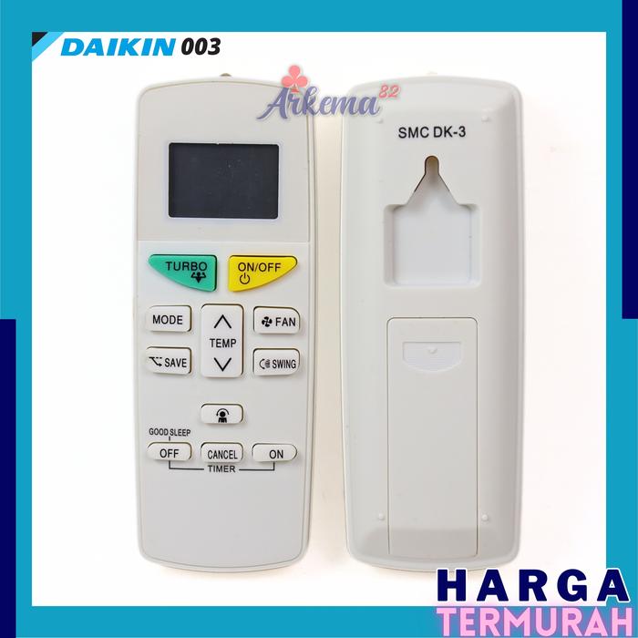 Gambar REMOTE AC DAIKIN MULTI ORI / REMOT AC DAIKIN ICONTROL | REMOT AC MULTI - DAIKIN 03 dari ARKEMA82 undefined Tokopedia