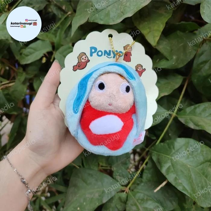 Gambar SUN ARROW Boneka Ganci Ponyo Tudung STUDIO GHIBLI ORIGINAL dari katarinasugi undefined Tokopedia