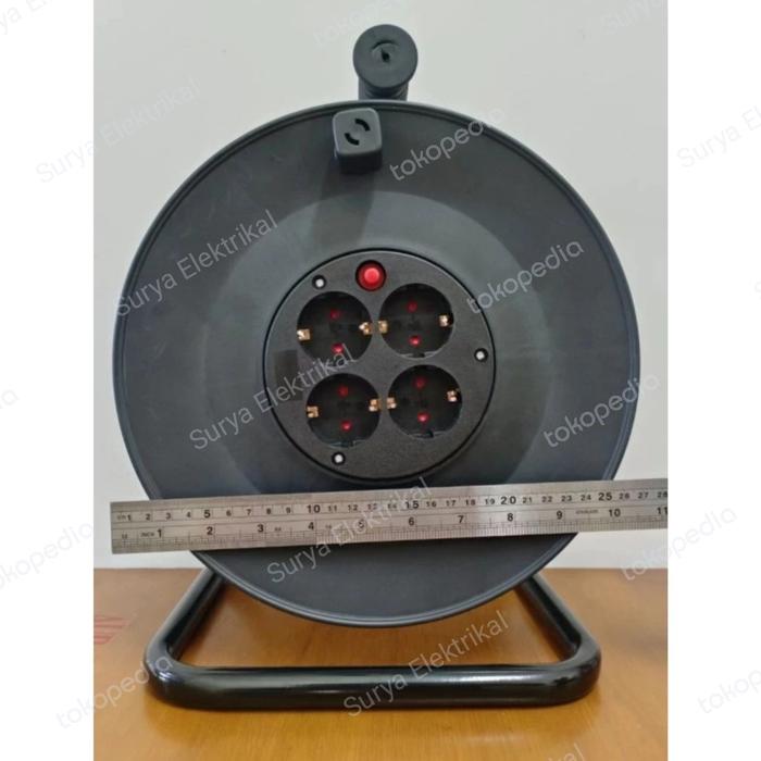 Gambar Kabel Roll 2x2.5mm - Kabel Listrik 2x2,5mm - Cable Reel - non Cover, 25m dari Surya Elektrikal Indonesiaa undefined Tokopedia
