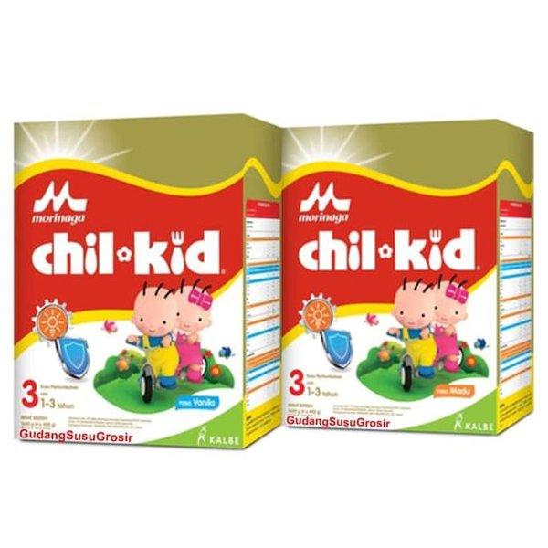 Gambar MORINAGA CHIL KID SUSU USIA 1-3 TAHUN 1600GR RASA MADU / VANILA - VANILA PTG TTUP dari HelloBabyPWR undefined Tokopedia