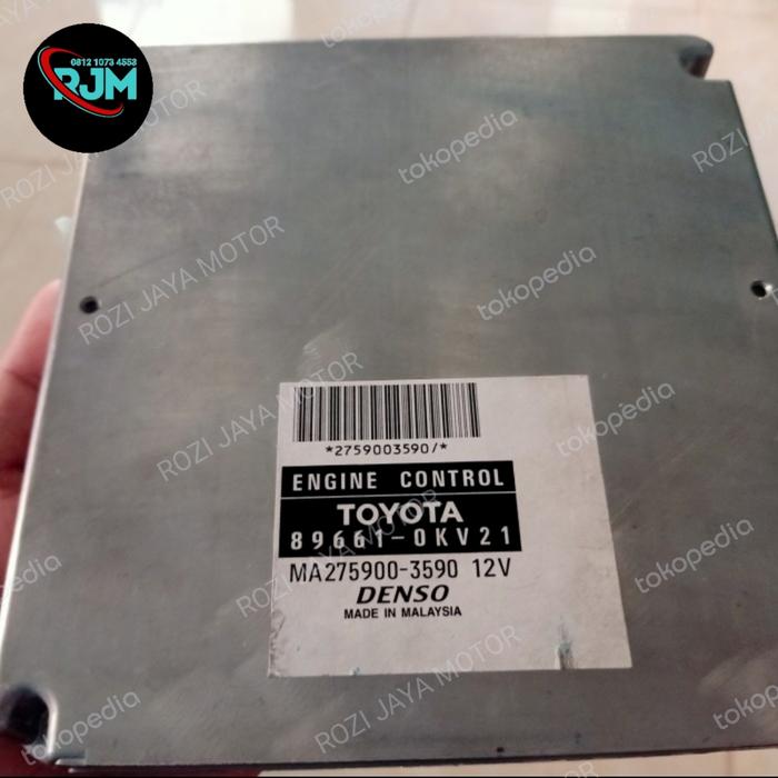Gambar Ecu Mesin Toyota Innova Diesel Matic 2kd Asli Garansi dari Rozi Jaya Motor undefined Tokopedia