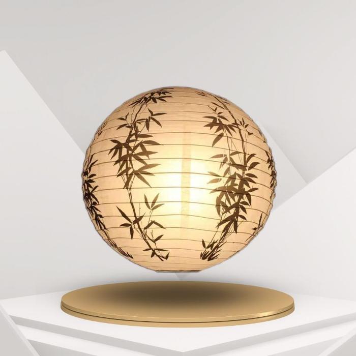 Gambar Lampion gantung KERTAS print Jepang China bambu daun 30cm - TYPE A dari pediastore11 undefined Tokopedia