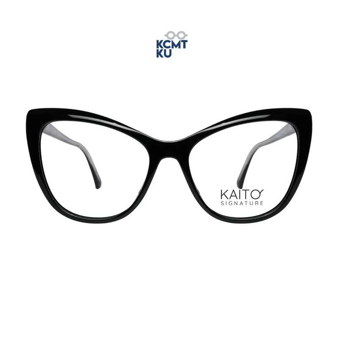 Gambar Kacamata Anti Radiasi Kaito Zeline Signature UV++420 PC Technology - Hitam dari KCMTKU Optikal undefined Tokopedia