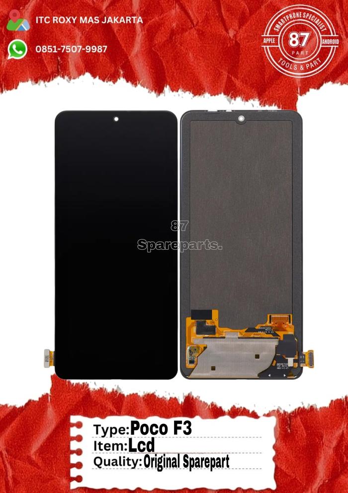 Gambar Layar Lcd Poco F3 / Pocophone F3 Fullset Touchscreen Original Quality - Ori Oled dari 87parts undefined Tokopedia