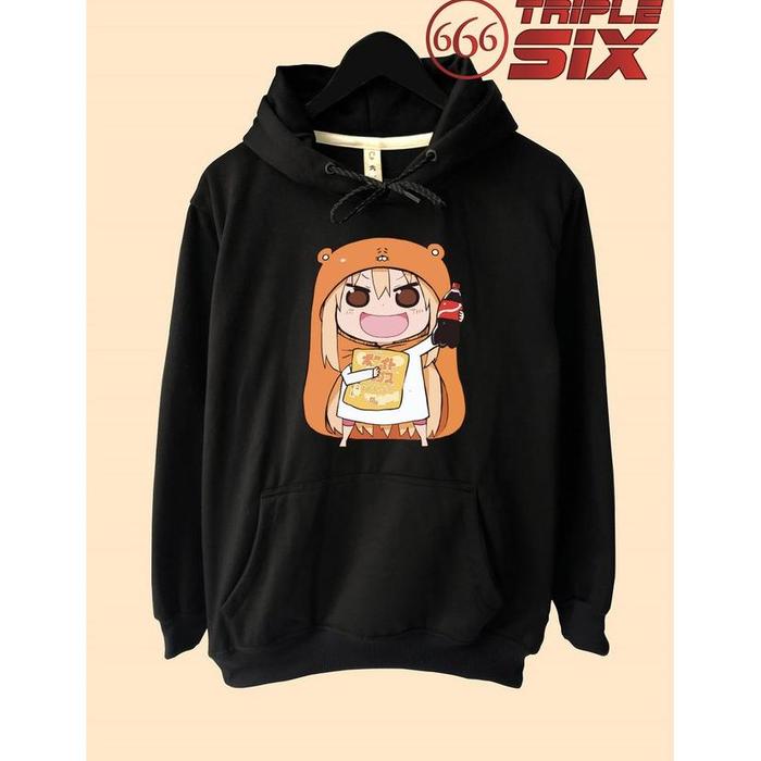 Jual Jaket Hoodie Anime Himouto Umaru Chan Eat Snack _Gratisongkir