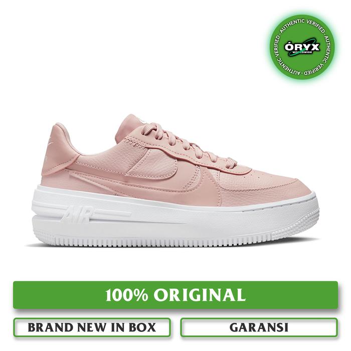 Nike Air Force Platform Pltaform Pink Oxford Light Soft Pink