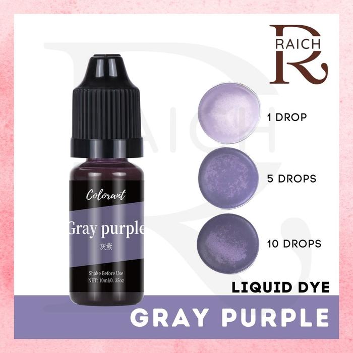 Gambar Candle Dye Pewarna Lilin Cair Liquid Pewarna Resin Pewarna Oil Based 4 - GrayPurple dari RAICH_NEW undefined Tokopedia