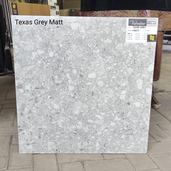 Gambar granit lantai texas grey 60x60 dari TB KERAMIK OFFICIAL undefined Tokopedia