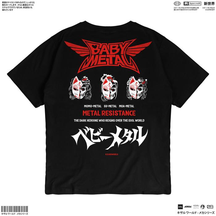 KIZARU T-Shirt Music Series BABY METAL V2 - XXL | Indo4ward