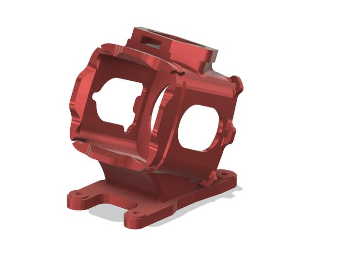 Jual Rajawali Bouraq foxeer box mount GPS 25 degree camera