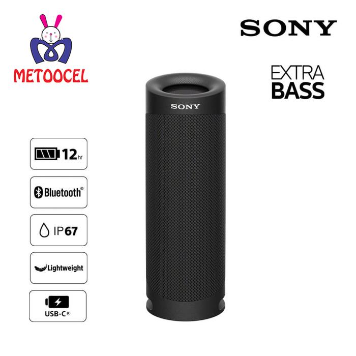 Gambar SONY SRS-XB23 Portable Bluetoth Party Speaker Wireless Garansi Resmi dari Metoocel undefined Tokopedia