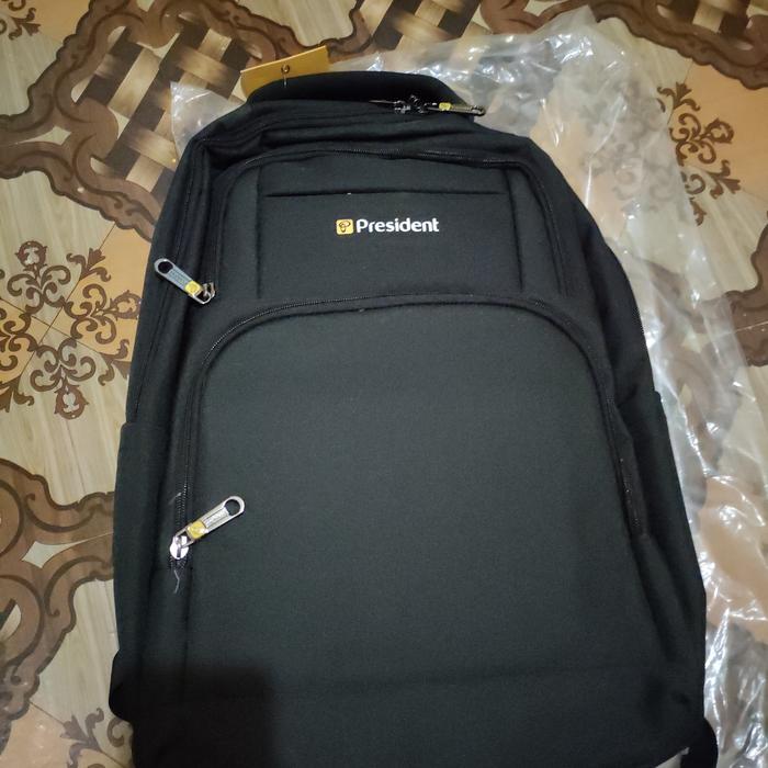 Gambar TAS RANSEL LAPTOP PRESIDENT 5899 ORIGINAL - Hijau, 5901 dari tokokopermurah undefined Tokopedia