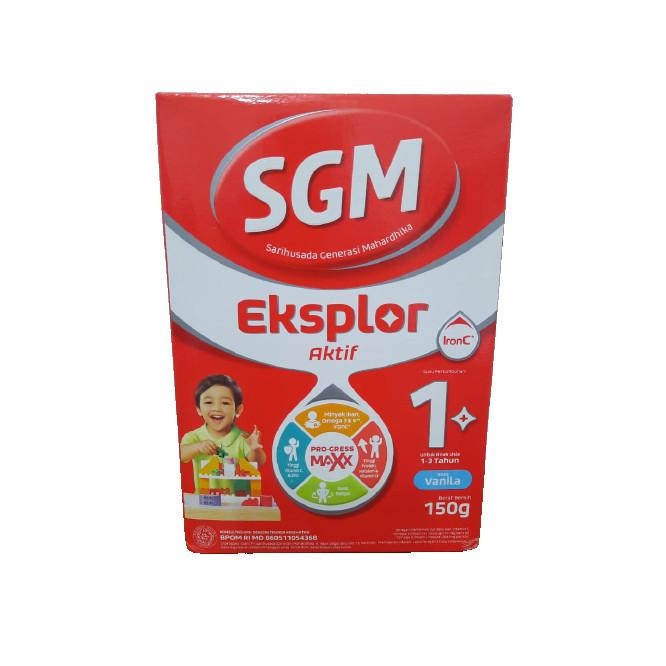 Gambar SGM EKSPLOR 1+ 150 GR RASA VANILA MADU 1 PLUS 1-3 TAHUN SUSU SGM - Vanilla dari Apotek Wisaka undefined Tokopedia