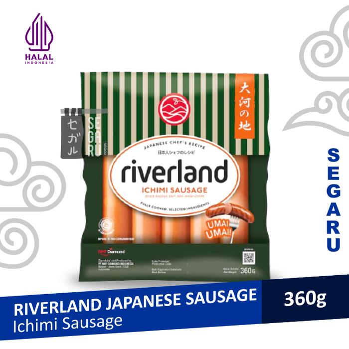 Gambar Riverland Ichimi / Smoked Arabiki Beef / Cheddar | Sosis Sapi Jepang - ICHIMI dari Segaru Foods undefined Tokopedia