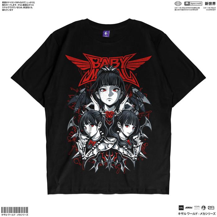 KIZARU T-Shirt Music Series BABY METAL V2 - XXL | Indo4ward