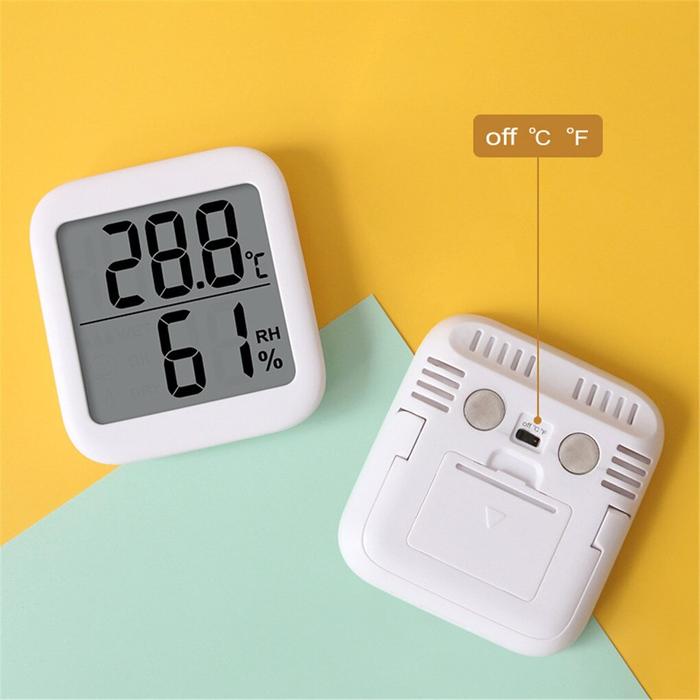 Gambar Thermometer Hygrometer Digital Pengukur Suhu + Humidity Ruangan - Xin ZL002 dari EVOLUTION 21 undefined Tokopedia