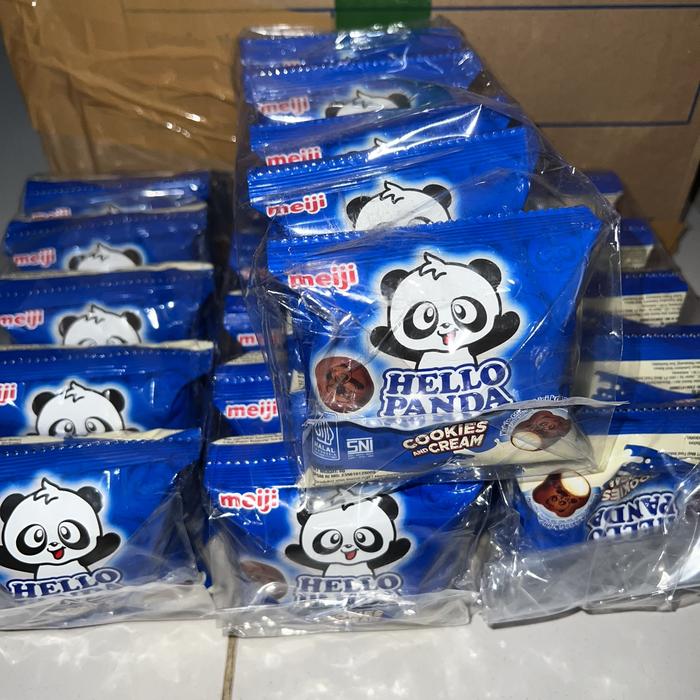 Gambar hello panda cookies and cream renceng 10 pcs dari PrettyTreasure undefined Tokopedia