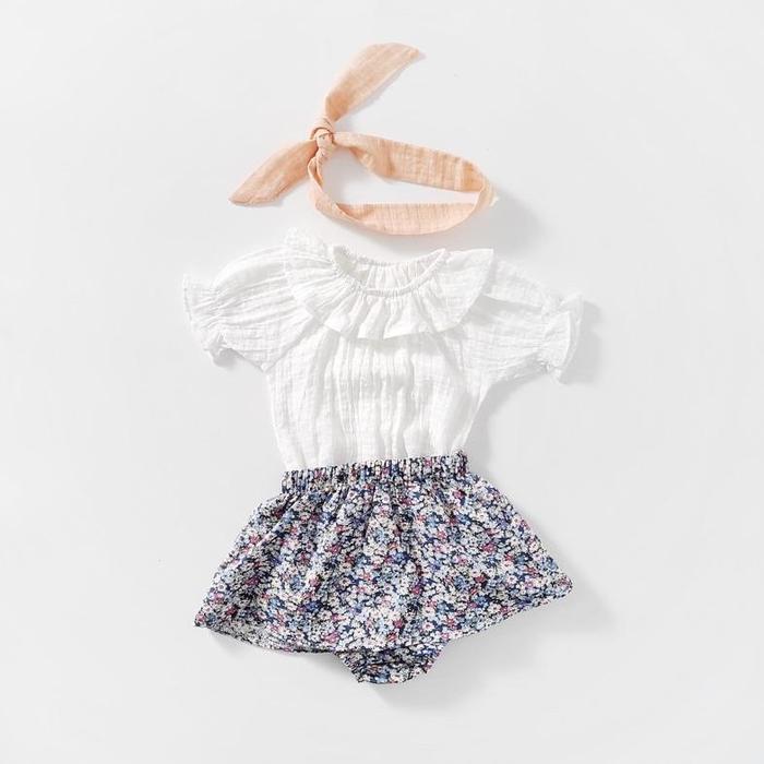 Gambar Terlaris 1.1 Product Hot Cecilia Set Baju Bayi Perempuan HARGA - White, 66 dari Pemudaastore undefined Tokopedia
