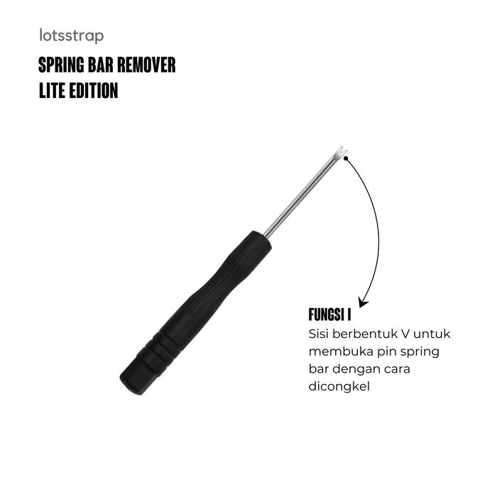 Gambar Obeng Jam Tangan / Alat Pembuka Pin Spring bar / pin remover tali jam - 1 Sisi dari Lots Strap undefined Tokopedia