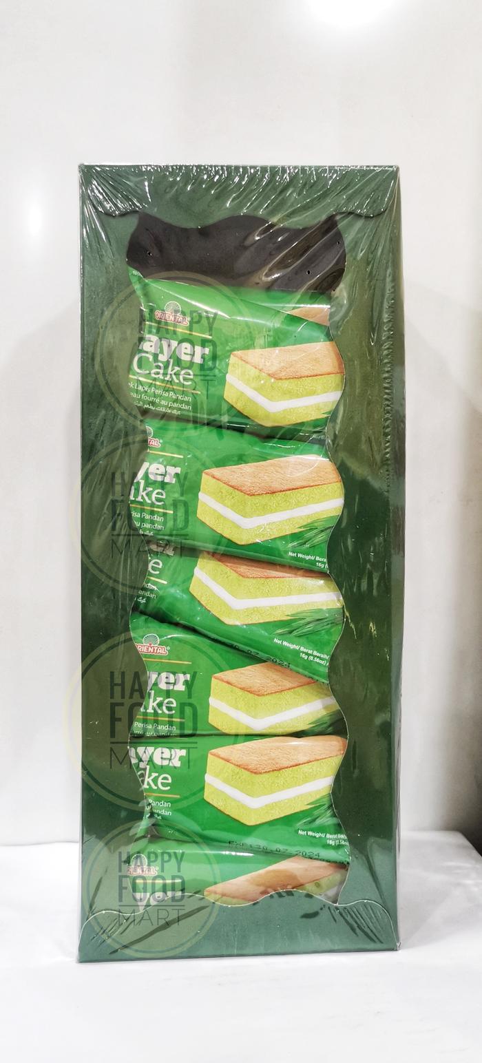 Gambar APOLLO MALAYSIA LAYER CAKE PANDAN/APOLO KUE BOLU LAPIS COKELAT/COKLAT - ORIENTAL PANDAN dari happy food mart undefined Tokopedia