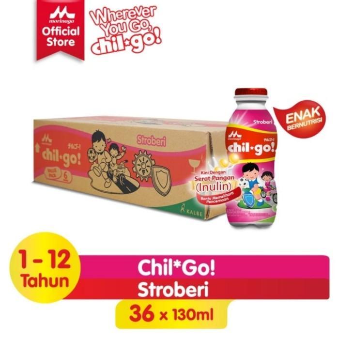 Gambar PROMO CHIL GO / CHILGO KARTON RASA COKELAT / VANILA / STROBERI ( 36 - STRAWBERY dari Seventy Eight Point Official undefined Tokopedia