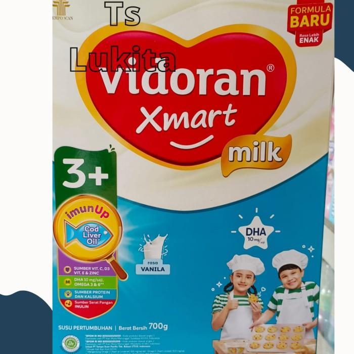 Gambar PROMO Vidoran Xmart 3+ Vanila nutriplex susu formula - 750gr - 700GR dari Seventy Eight Point Official undefined Tokopedia