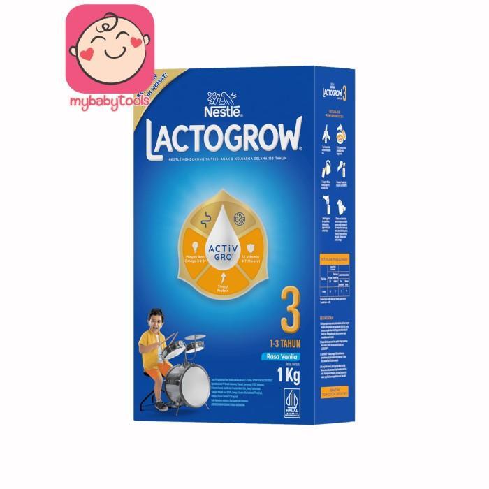 Gambar PROMO LACTOGROW 3 4 VANILA MADU SUSU PERTUMBUHAN ANAK 1-3 TAHUN 3-5 - LACGR3 VANILA dari Seventy Eight Point Official undefined Tokopedia