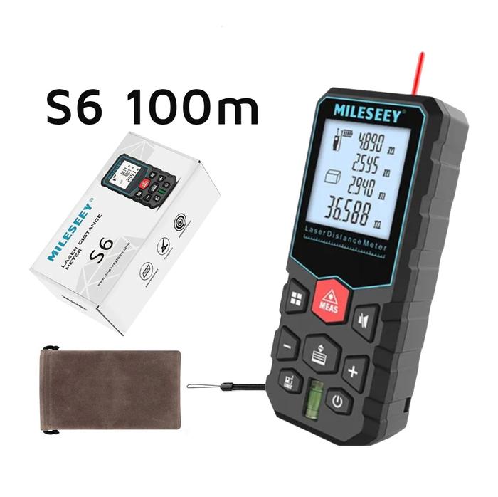 Jual Mileseey Meteran Digital Laser X5 Laser Rangefinder Laser Distance ...