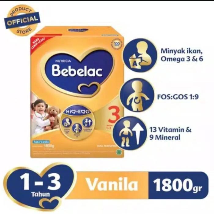 Gambar PROMO Bebelac 3 Vanila 1800 gr/Madu 1800 gr - Vanila dari Seventy Eight Point Official undefined Tokopedia