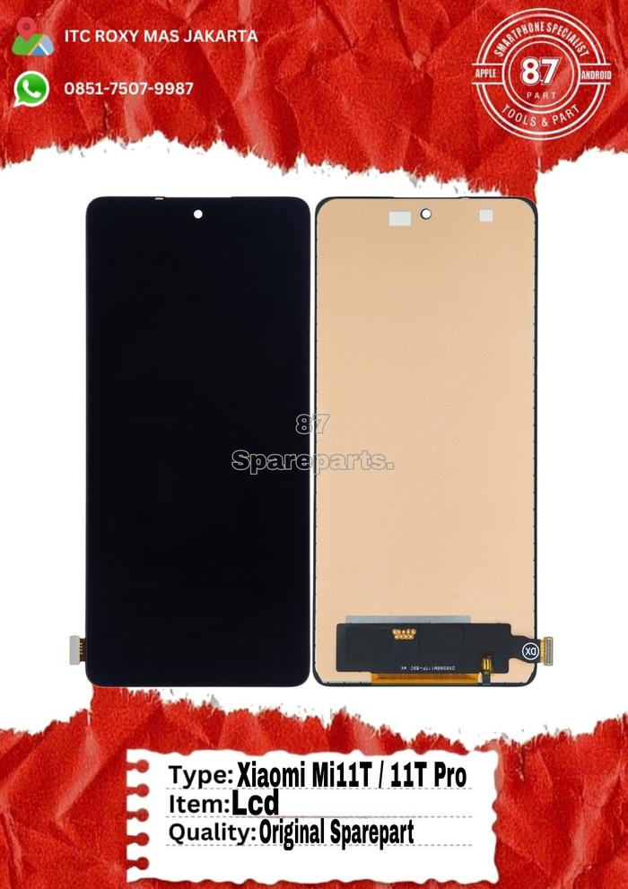 Gambar Layar Lcd Xiaomi Mi 11T / Mi 11T Pro Fullset Touchscreen Original - Incell dari 87parts undefined Tokopedia