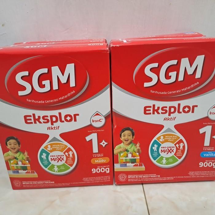 Gambar PROMO SGM EKSPLOR 1+ 3+ MADU & VANILA 900GR - 3+ Madu dari Seventy Eight Point Official undefined Tokopedia