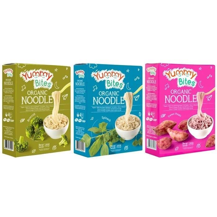 Gambar PROMO Yummy Bites Organic Baby Noodle Mie Bayi 200gr - Sweet Potato dari Seventy Eight Point Official undefined Tokopedia