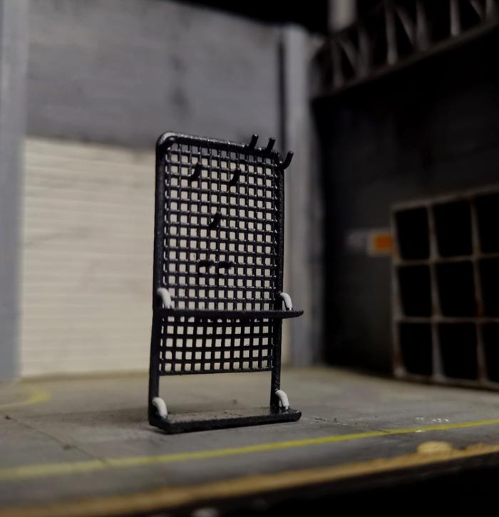 Gambar 3D Receh 1 64 Rak Besi Jaring Rak Aksesoris Maket Diorama Diecast Rack - Unpainted dari 3D Receh undefined Tokopedia