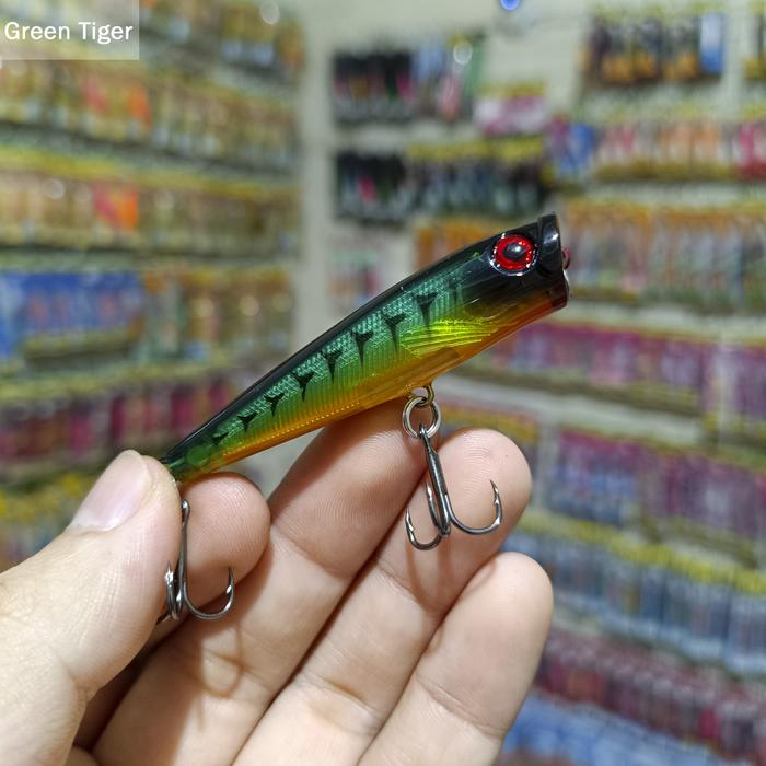 Gambar Lure Mini Poper MUDIN - Umpan Pancing Casting UL - Top Water - Black Silver dari Jebot Bali Fishing undefined 5 Tokopedia