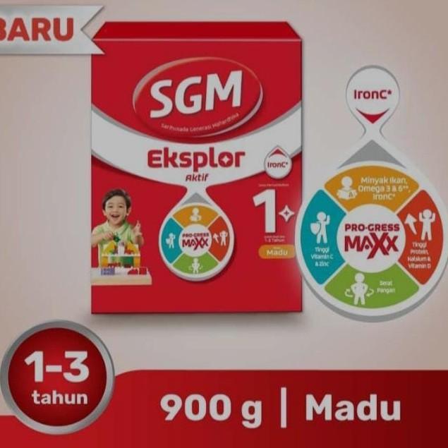 Gambar PROMO SGM Eksplor 1+ 3+/Susu SGM 1+ 3+ - 1+ Madu 900gr dari Seventy Eight Point Official undefined Tokopedia