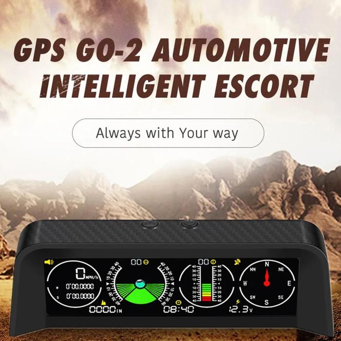 Gambar WX001 1 Set Car Electronics Digital GPS Speedometer HUD Head Up Displa dari Mr. Auto undefined Tokopedia