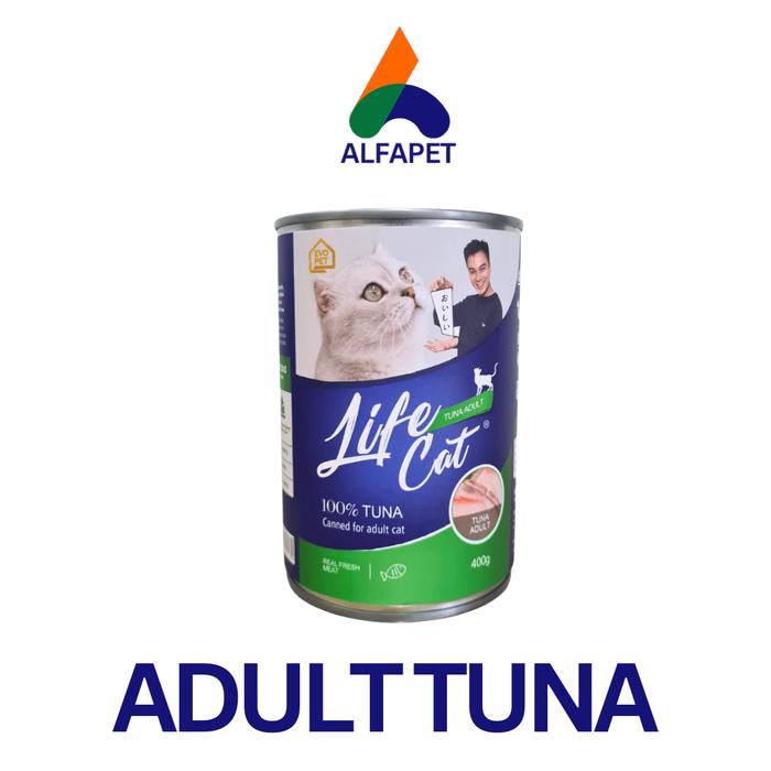 Gambar Life 400gr KALENG makanan kucing life cat kaleng - KALENG A.Tuna dari Alfapet_NEW undefined Tokopedia